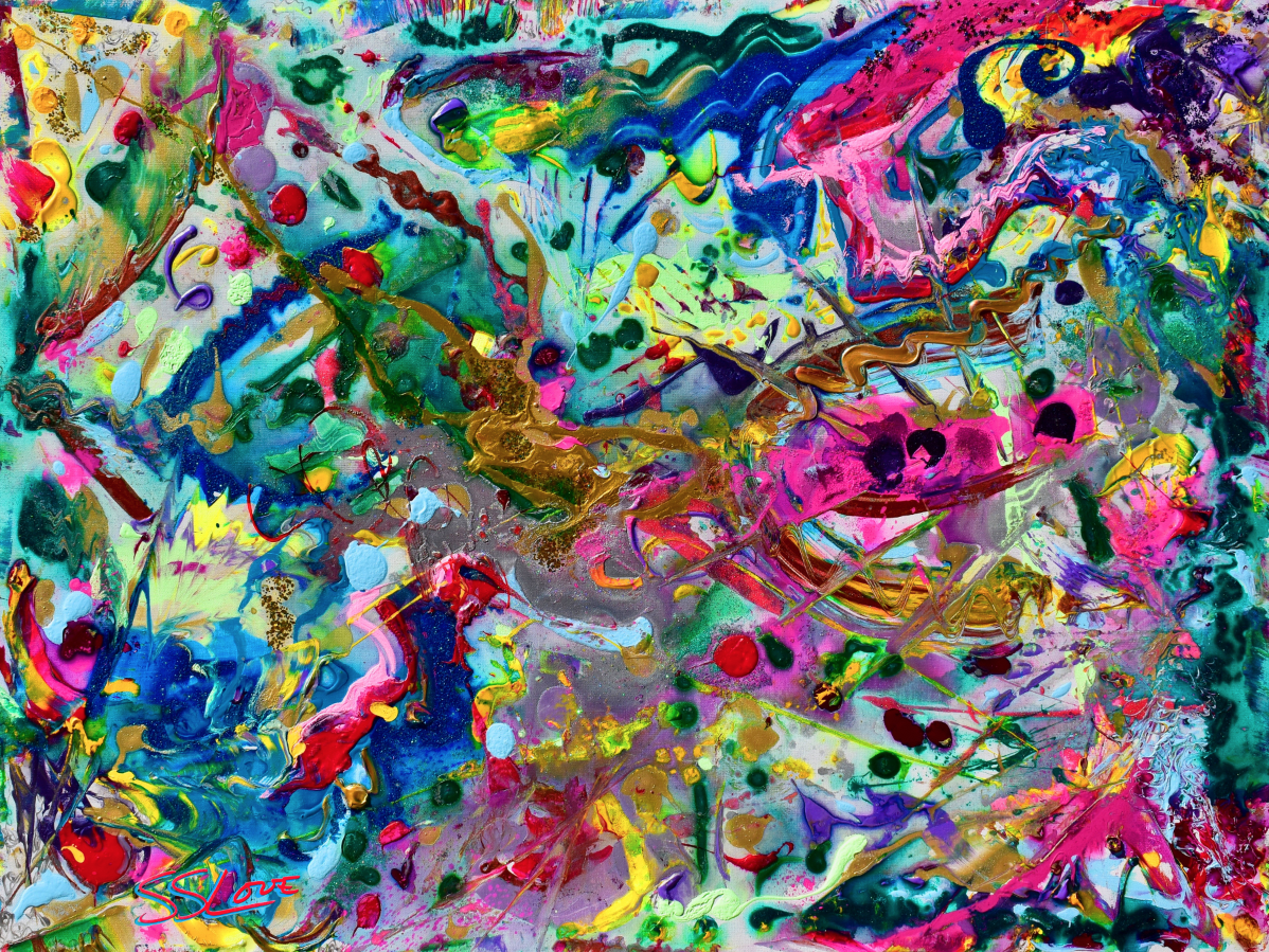 Bag of Clowns ~ SS Love 48x36