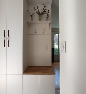 banquette d'entrée de maison