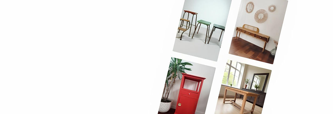 mobiliers anciens restaurés, pièces uniques réalisées par atelier2main