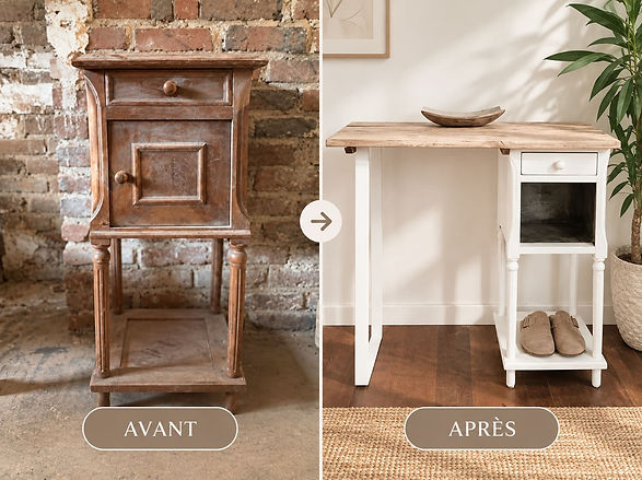 Métamorphose d’une table de chevet vintage atelier2main.jpg
