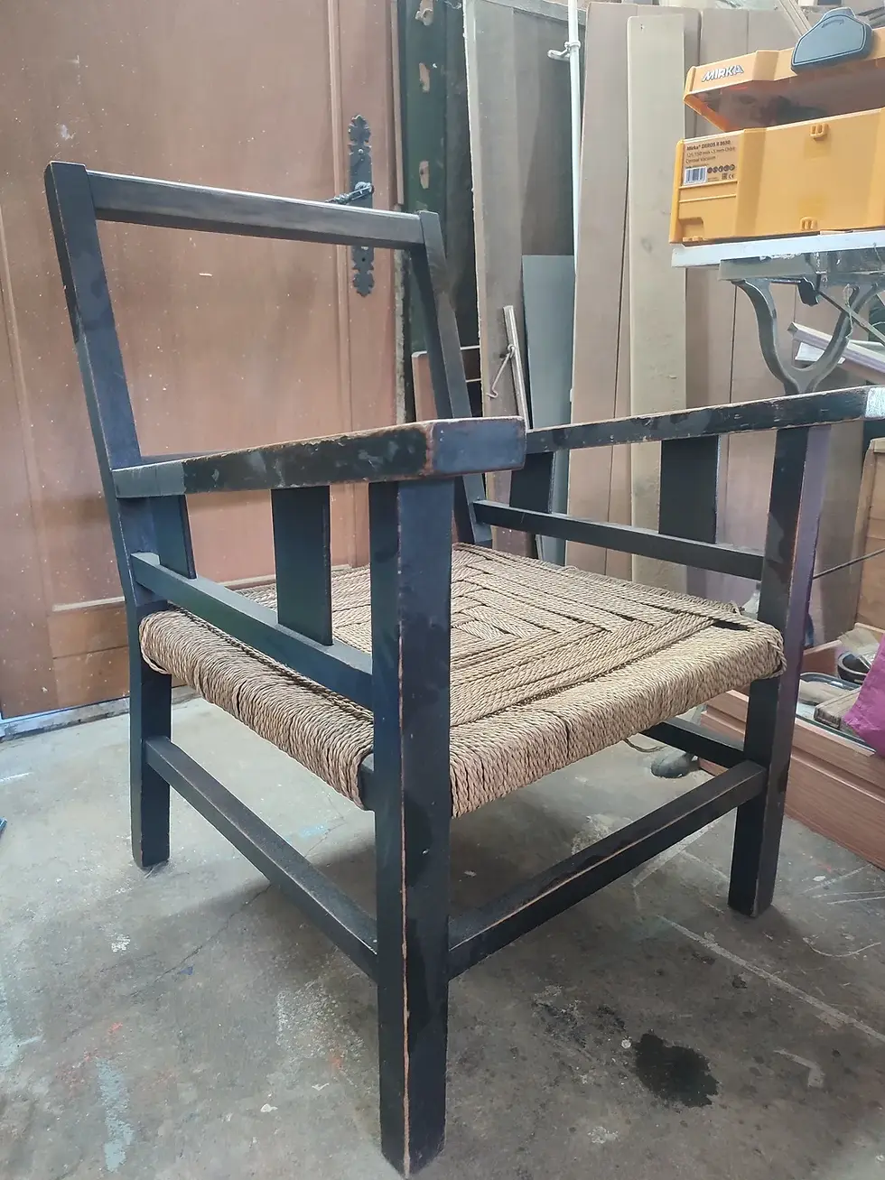 Miniature : fauteuil avec rénovation à l'atelier