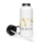 Thumbnail: Stainless steel water bottle with a straw lid