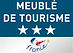 Logo meublé de tourisme 3 étoiles
