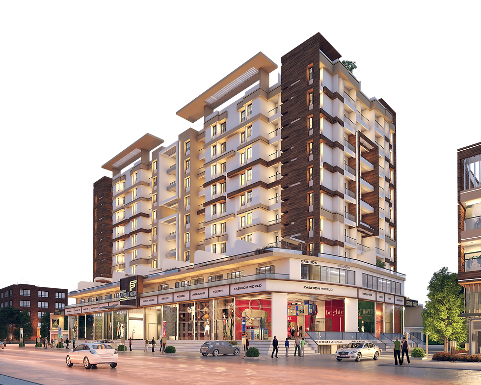 Commercial + Residential Building Façade Development