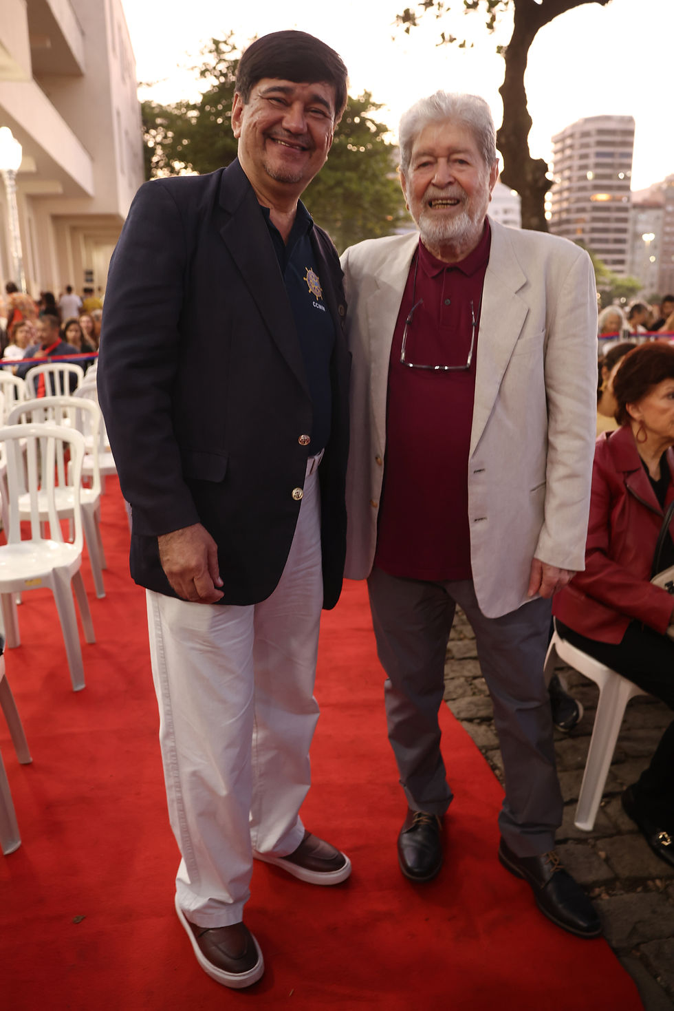 Jornalista Davi Antunes e Cantor Jocafi