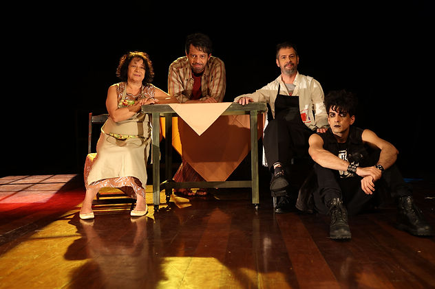 Elenco de Café, Almoço, Jantar - Crédito fotográfico Vantoen Pereira Jr