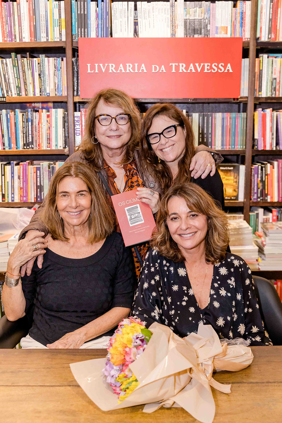 Bia lago e simone ruiz, maria helena Carneiro da Cunha e Renata Salgado