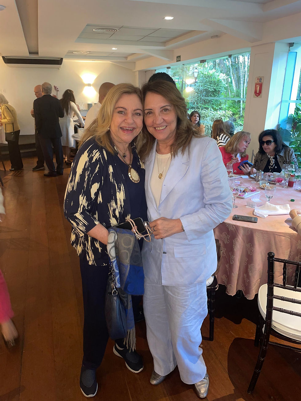 As poderosas: Bernadete Simonelli e Dra. Sumaya Neves - Crédito fotográfico: Cesar Gabriel de Almeida e divulgação