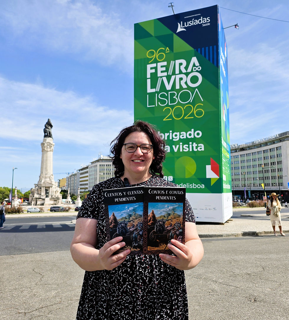 Imagem: Sara Timóteo, escritora portuguesa. Fotos: Agência Incomparáveis 