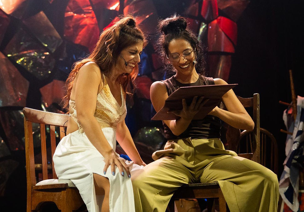 Carol Botelho e Deborah Marins em Um Rio dentro de mim - Divulgação