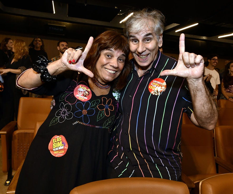Lucília de Assis e Alexandre Dacosta