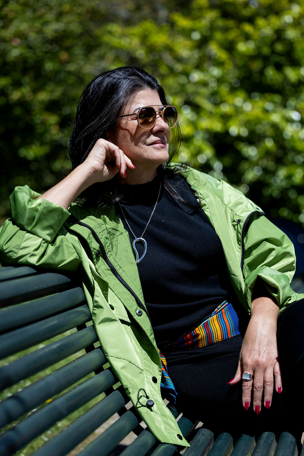 Andrea Francomano, especialista em Apometria Sistêmica e Mesa Radiônica Acessus. Foto: divulgação/arquivo pessoal