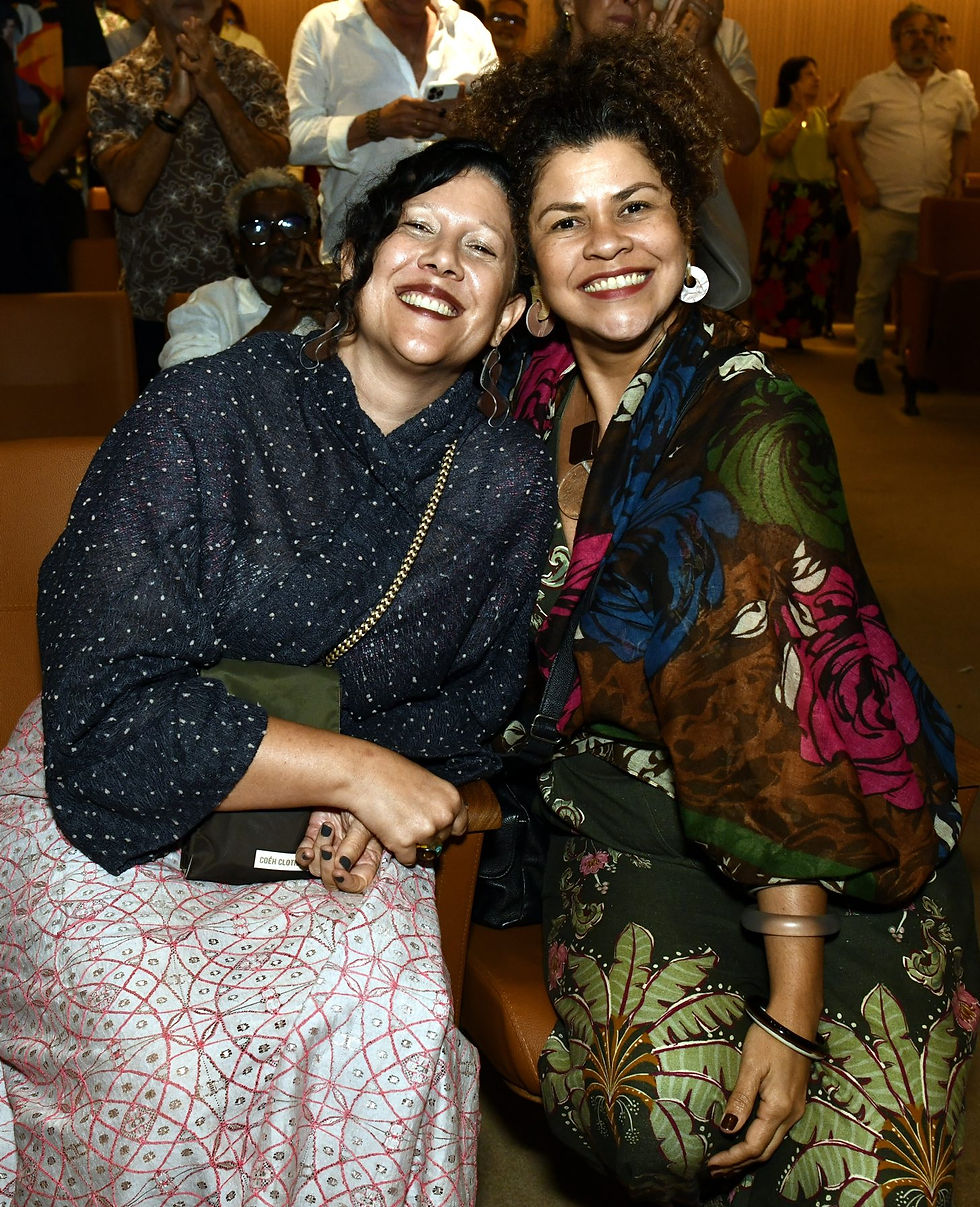 As produtroras Andrea Alves e Leila Moreno