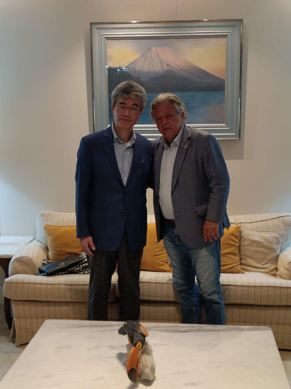 Aloysio Teixeira e Takashi Manabe