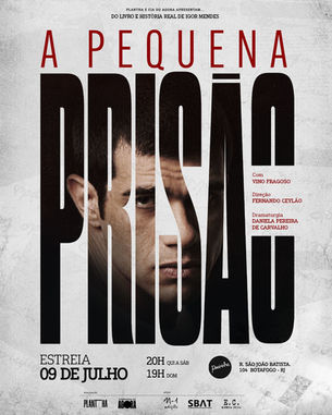 História de preso nos protestos de 2013, “A Pequena Prisão” ganha adaptação inédita no Teatro Poeira com experiência imersiva inovadora