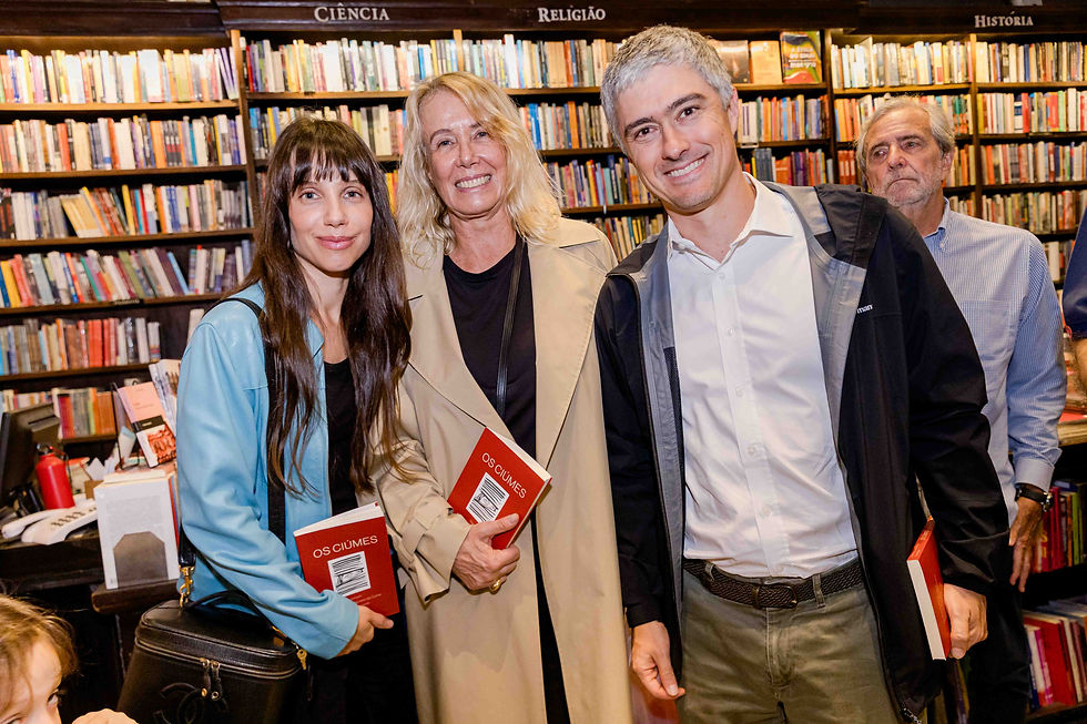 Luiza e Karen Mussnich e Pedro Sauer