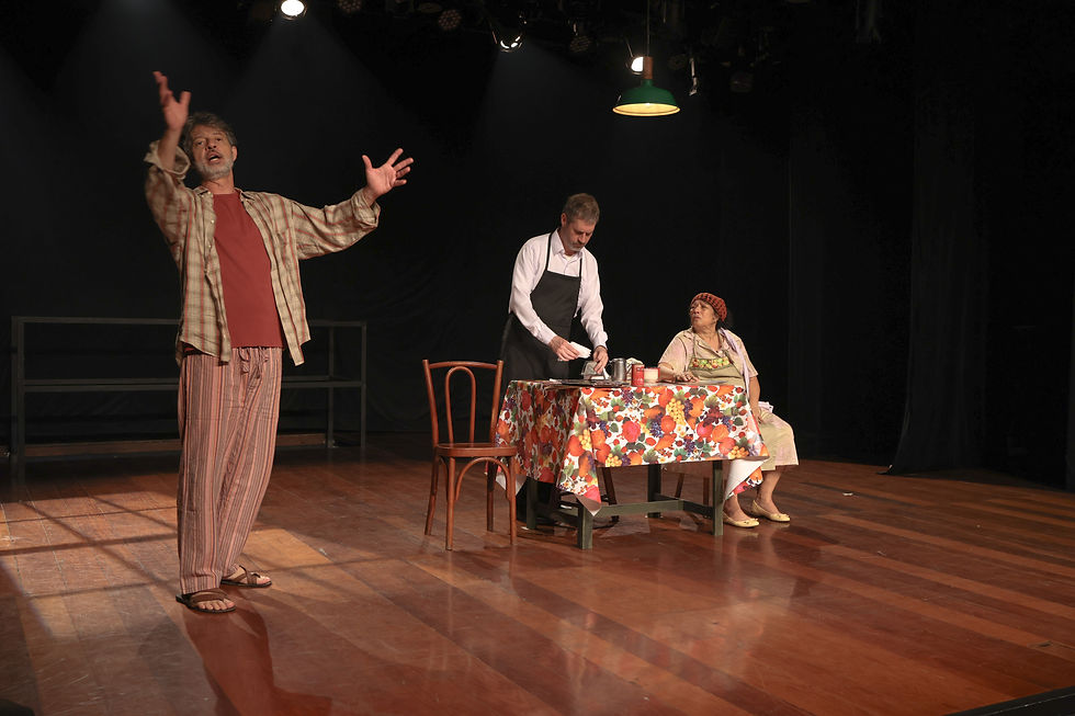Elenco de Café, Almoço, Jantar - Crédito fotográfico Vantoen Pereira Jr