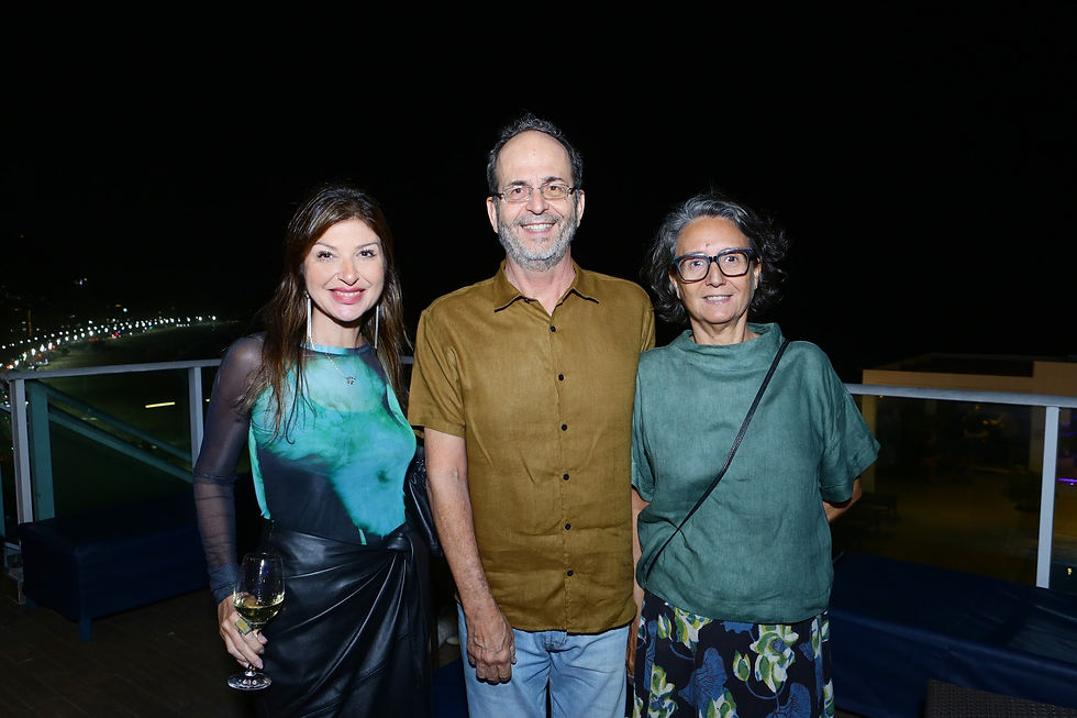 Bia Samapio, Ney Valle e Claudia Gamboa