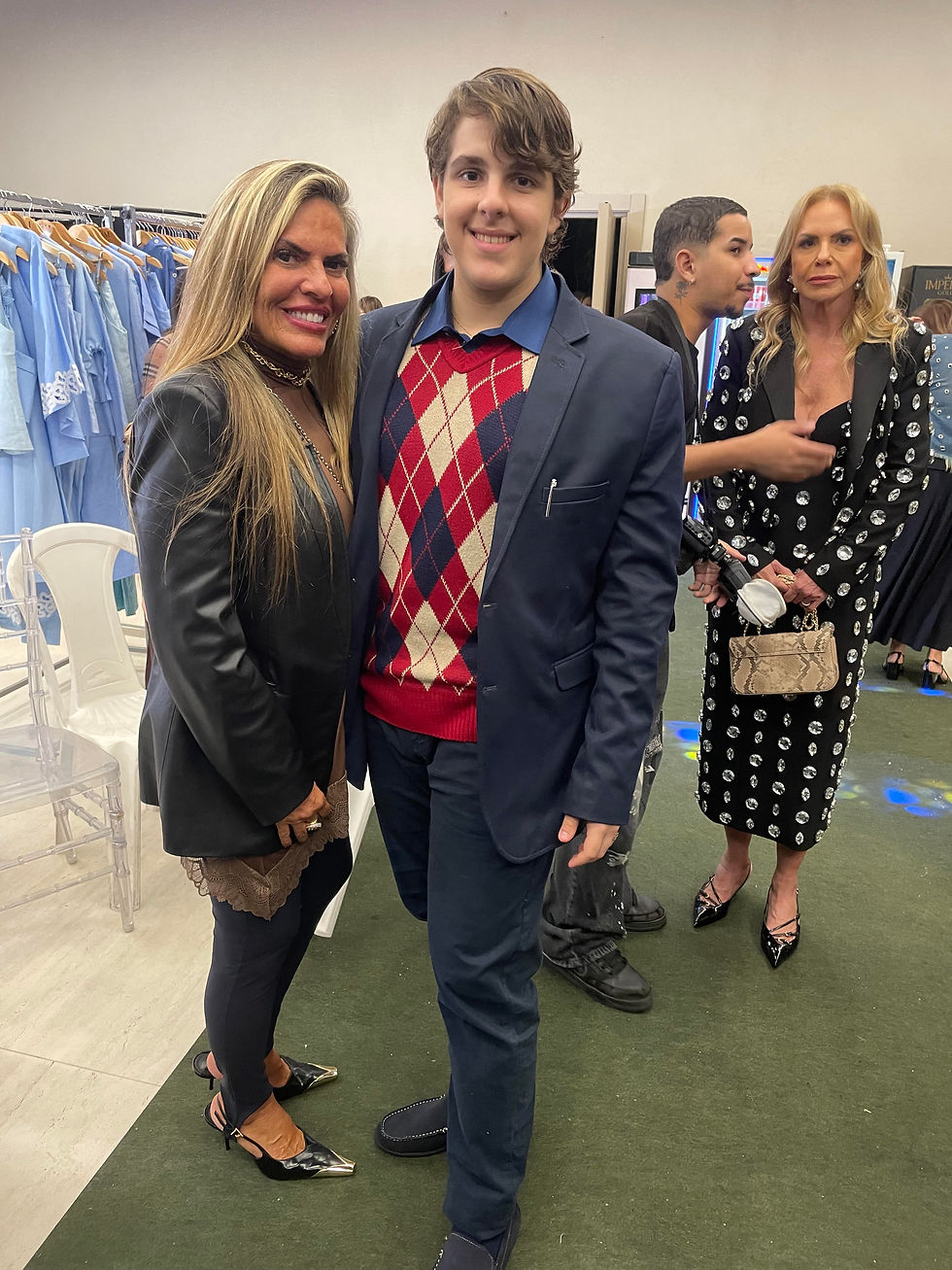 Marta Curzio e colunista Cesar Gabriel de Almeida