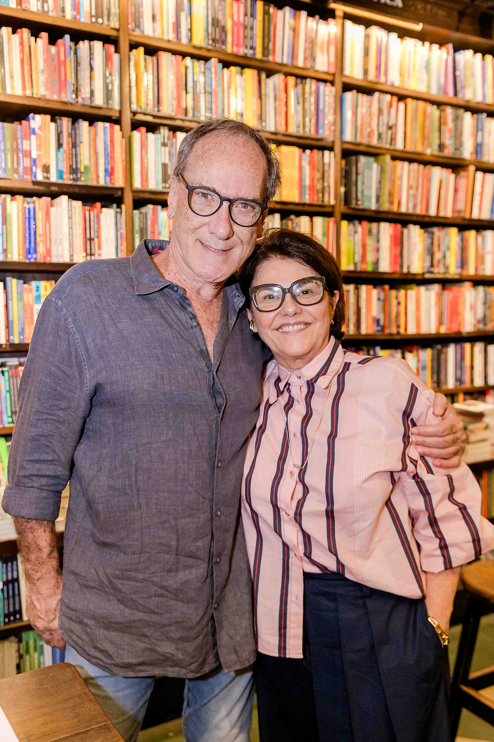 Flavio Alexim e Beth Pessoa
