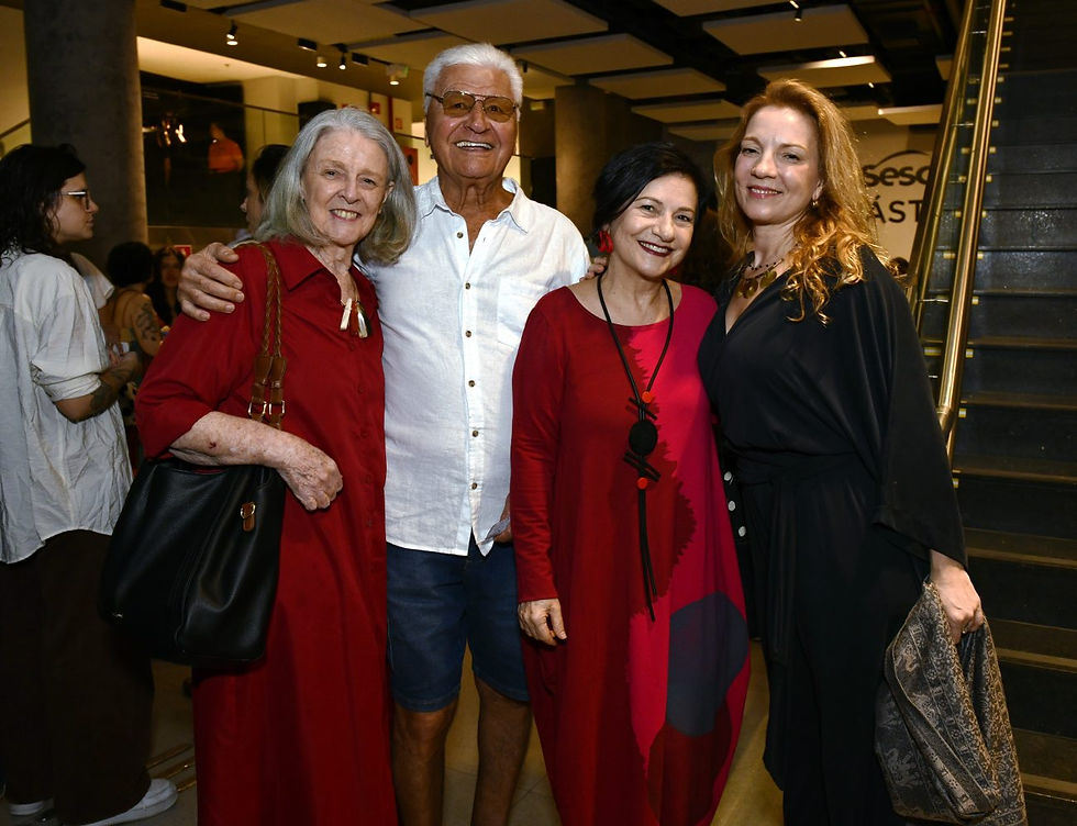 Norma Thiré, Ginaldo de Souza, Maria Siman e Marta Paret