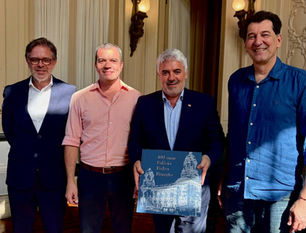 Brasil: Autarca de Viseu reuniu com vereador do Rio de Janeiro para reforçar cooperação institucional entre Brasil e Portugal