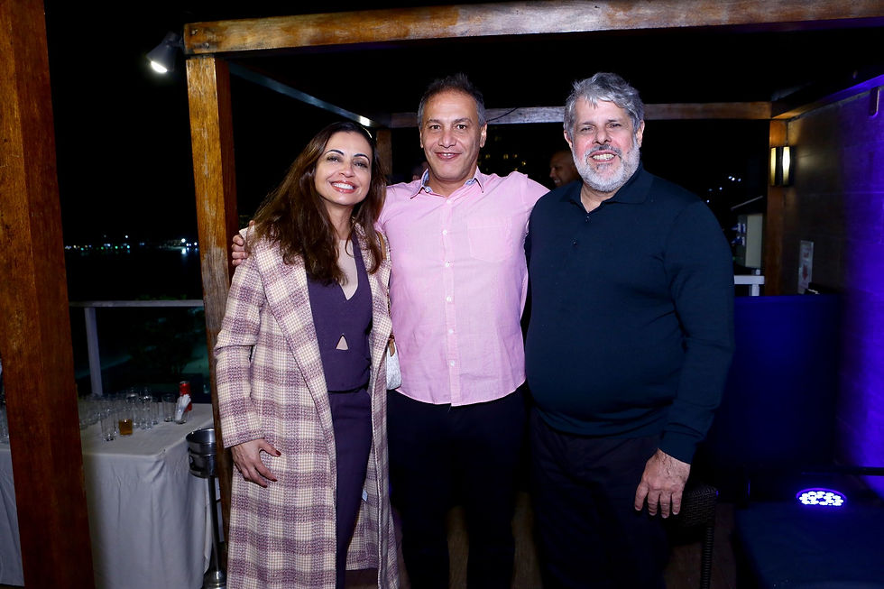 Lorena e Oswaldo Tolesani e Jose Antonio Macdowell