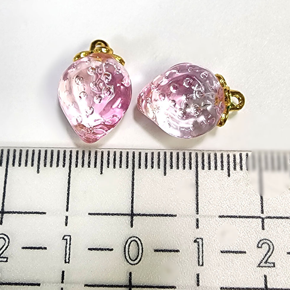 Miniatura: Pink Strawberry Charms