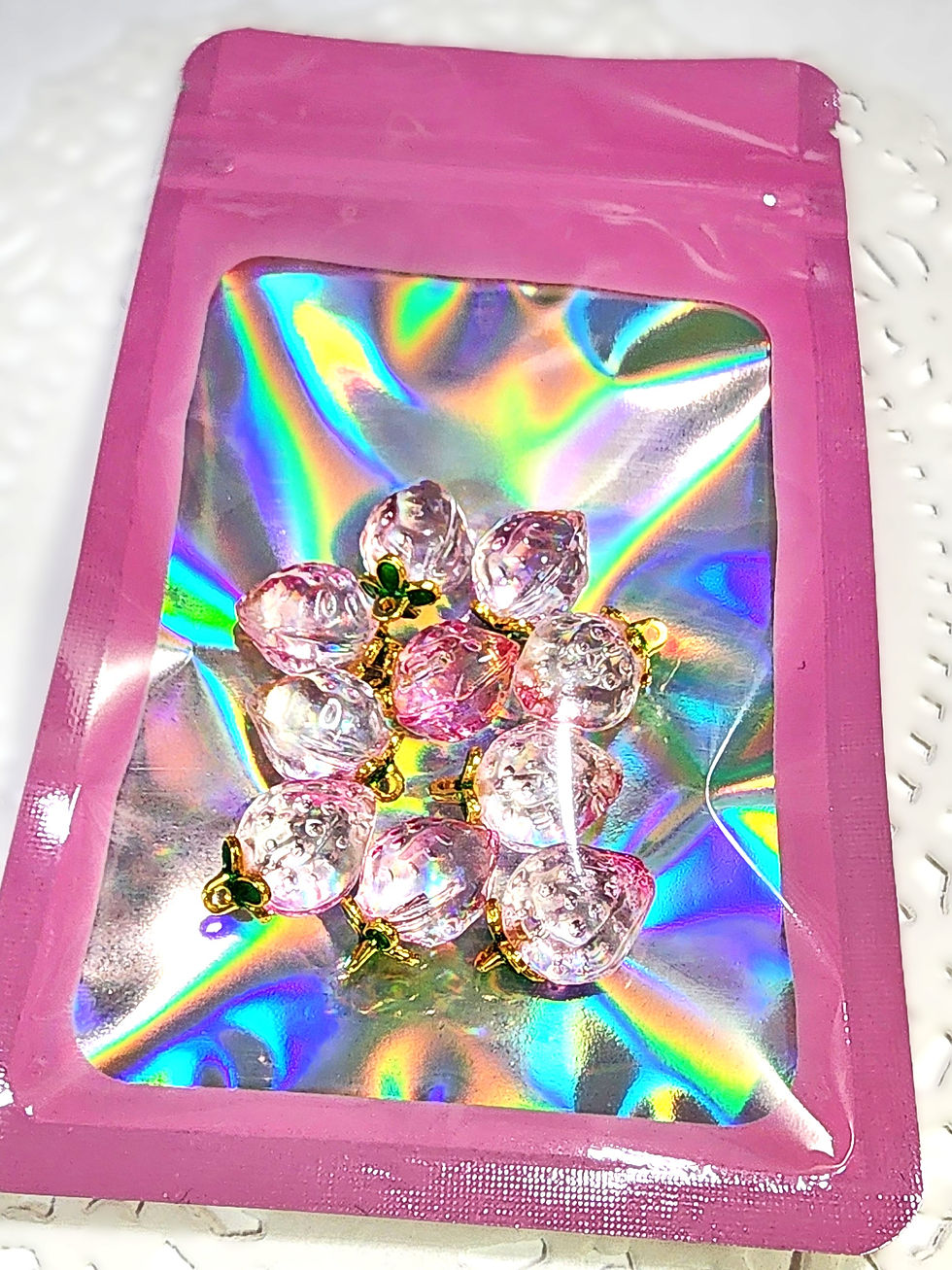 Thumbnail: Pink Strawberry Charms