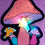 Thumbnail: Funky Mushroom Sticker