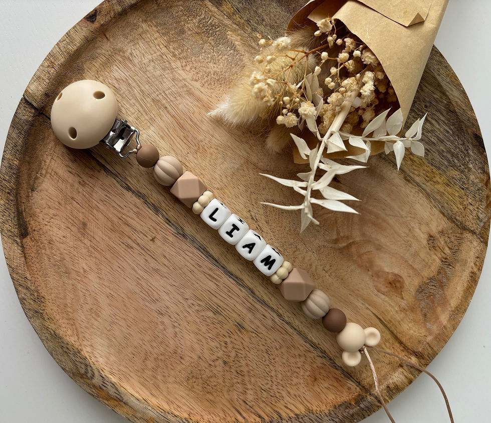 Attache tétine mickey