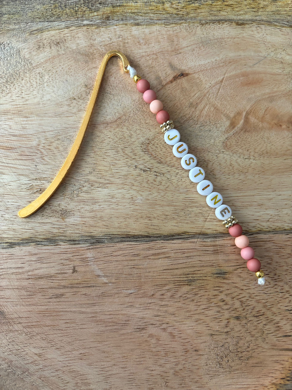 Marque-Page Personnalisé en Perles