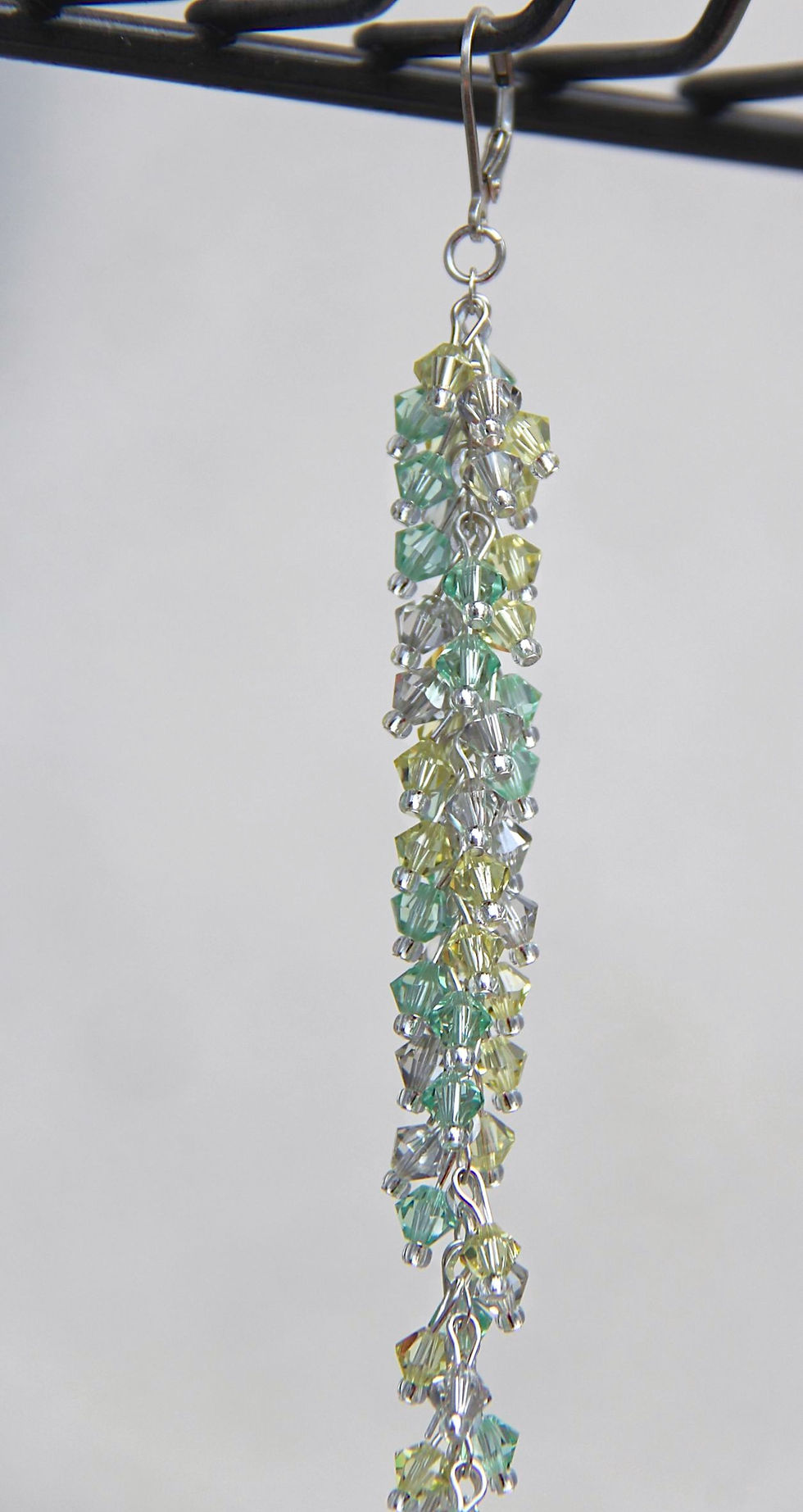 Swarovski Sterling Silver Shoulder Dusters