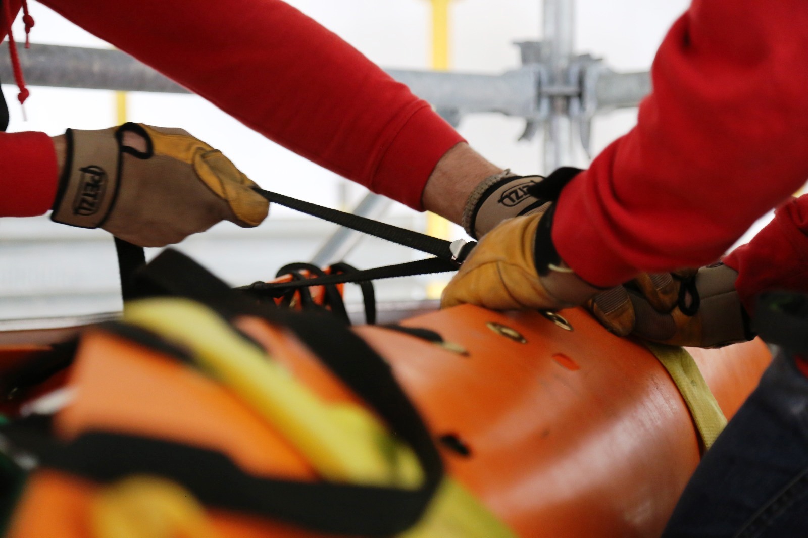 Industrial rescue training