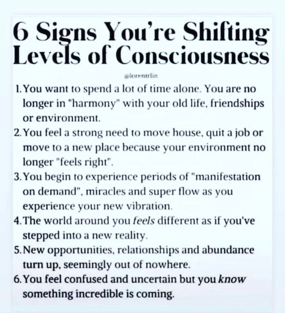 Shifting Consciousness?