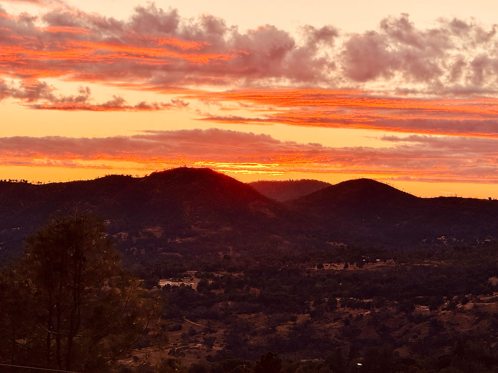 Mountain Sunsets...