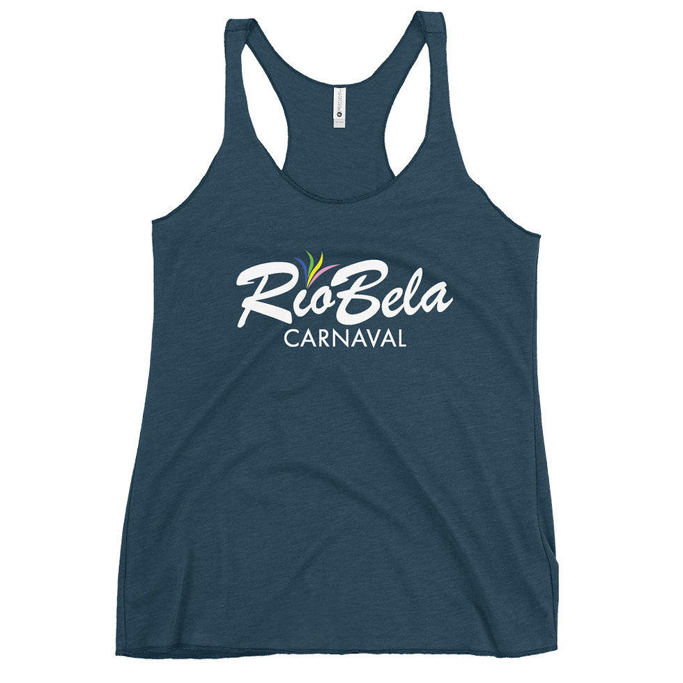 Miniatura: Regata feminina RioBela Carnaval com costas nadador - Camisas escuras