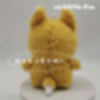 10cm 狐狸公仔背面