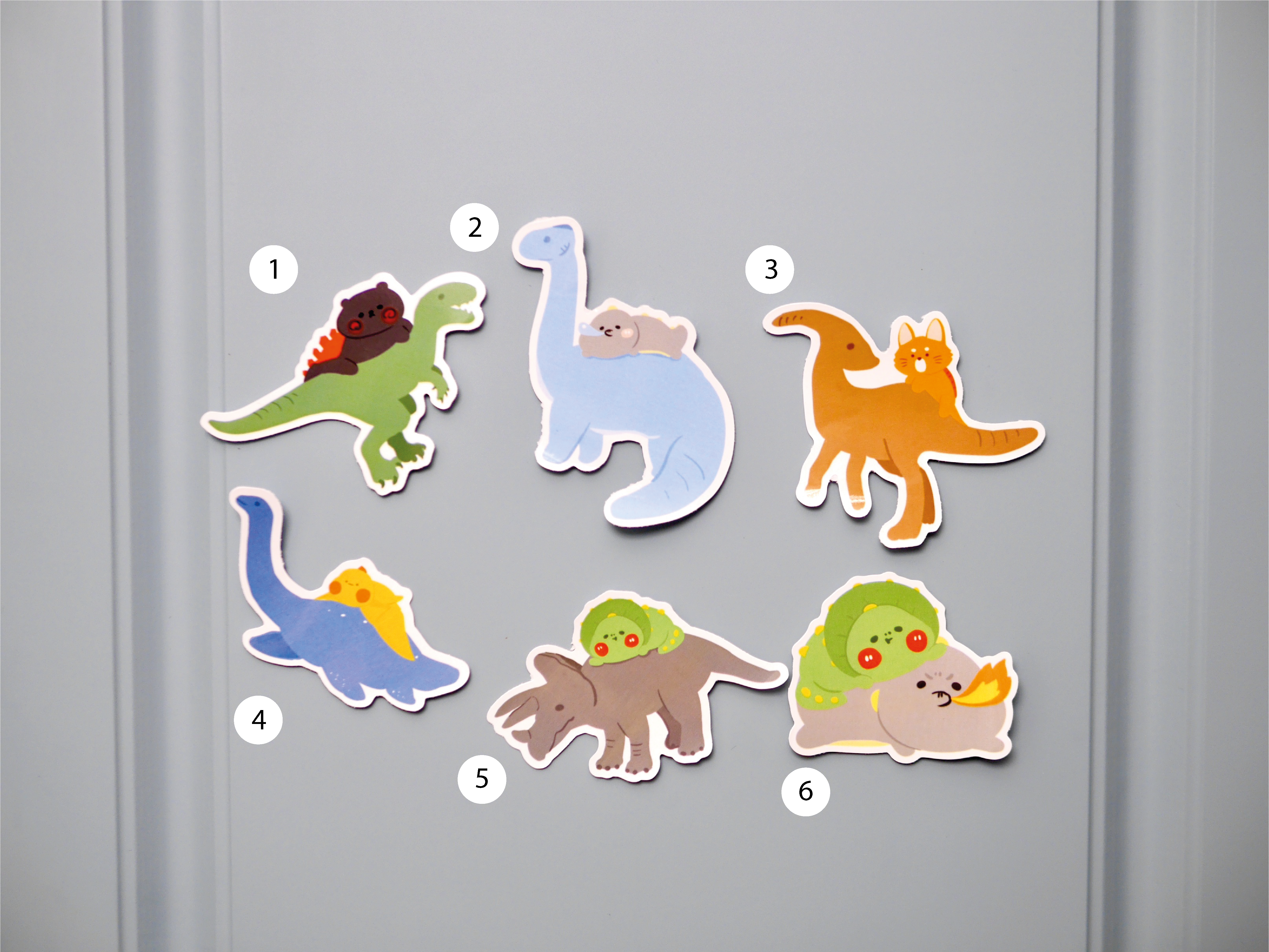 象恐龍世界防水大貼紙