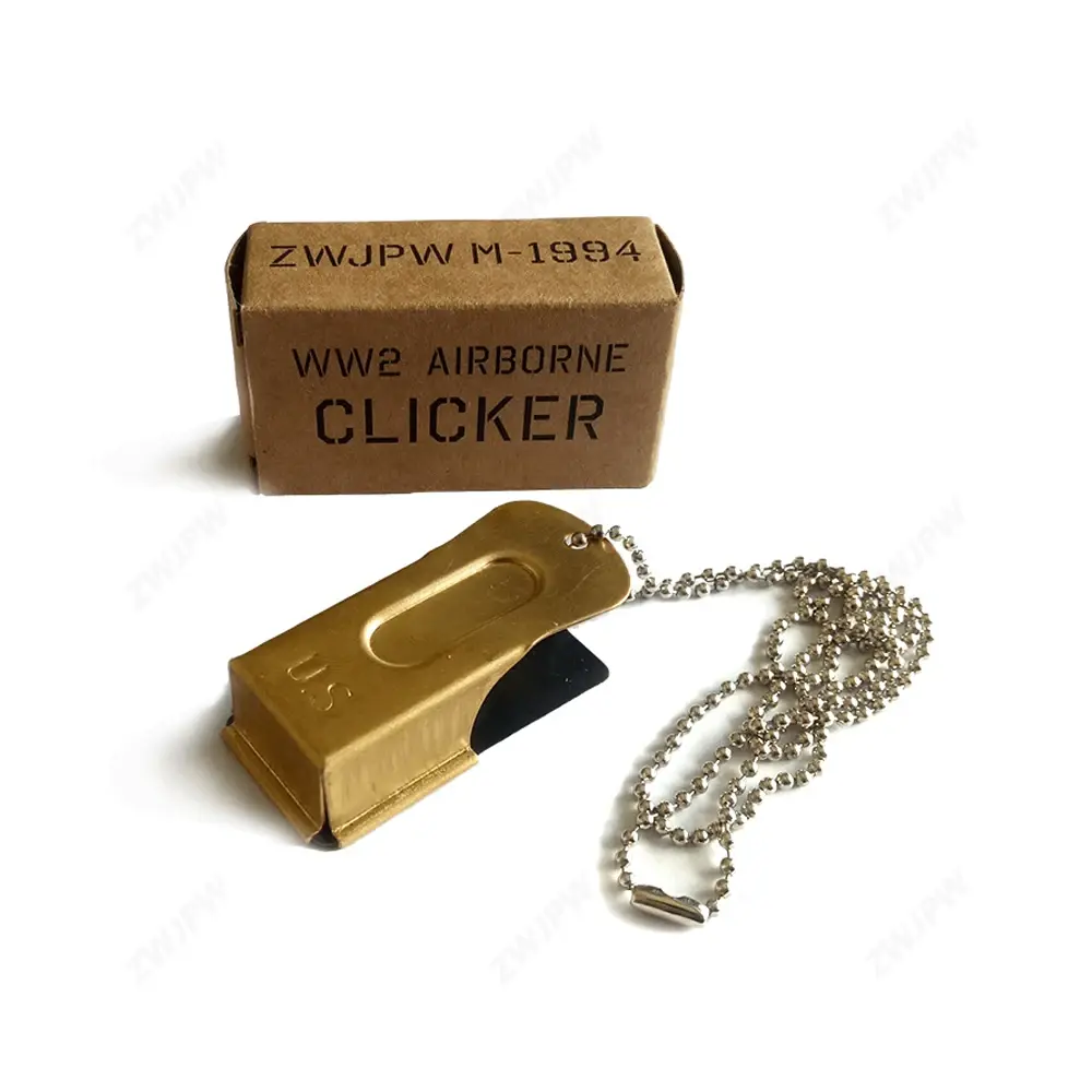 WW2 US Army Airborne CRICKET CLICKER American D-Day Normandy Landing Para