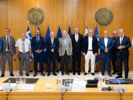 Συνάντηση ΥΦΕΘΑ Θανάση Δαβάκη με την Περιφερειακή Ένωση Δήμων Δυτικής Μακεδονίας και τον Περιφερειάρχη Δυτικής Μακεδονίας