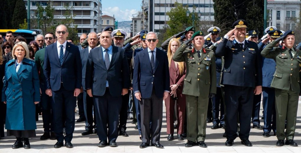 Ο ΥΦΕΘΑ Θανάσης Δαβάκης στον εορτασμό της επετείου του Εθνικοαπελευθερωτικού Αγώνα της Ε.Ο.Κ.Α 1955-1959