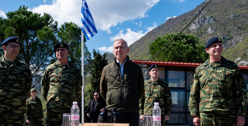 Επίσκεψη ΥΦΕΘΑ Θανάση Δαβάκη σε Έδρα Σχηματισμού και Επιτηρητικό Φυλάκιο της ζώνης ευθύνης της ΑΣΔΗΜ