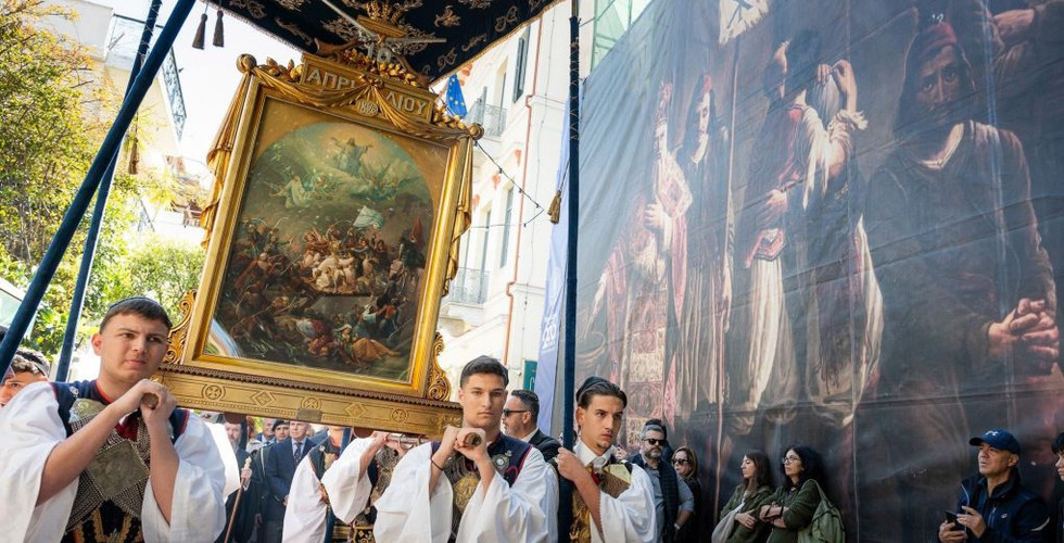 Ο ΥΦΕΘΑ Θανάσης Δαβάκης στον εορτασμό της 200ης Επετείου της Ηρωικής Εξόδου των Ελεύθερων Πολιορκημένων στο Μεσολόγγι