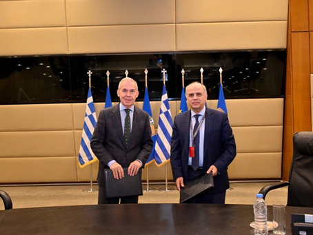 Ο ΥΦΕΘΑ Θανάσης Δαβάκης υπέγραψε ανανέωση Μνημονίου Συνεργασίας ανάμεσα στο ΥΠΕΘΑ και τον Εθνικό Οργανισμό Μεταμοσχεύσεων (Ε.Ο.Μ.)