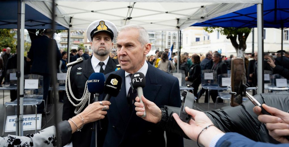 Ο ΥΦΕΘΑ Θανάσης Δαβάκης στις εκδηλώσεις εορτασμού της Εθνικής Επετείου της 25ης Μαρτίου στη Σπάρτη