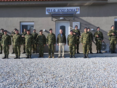 Περιοδεία ΥΦΕΘΑ Θανάση Δαβάκη σε Μονάδες και Επιτηρητικά Φυλάκια της ζώνης ευθύνης της ΑΣΔΑΑΜ