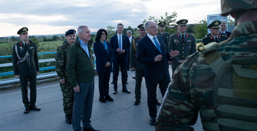 Συνοδεία του ΥΦΕΘΑ Θανάση Δαβάκη η επίσκεψη του Προέδρου της Δημοκρατίας Κωνσταντίνου Τασούλα στον Έβρο-7