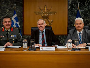 Παρουσία ΥΦΕΘΑ Θανάση Δαβάκη η υπογραφή Μνημονίου Συνεργασίας μεταξύ του Υπουργείου Εθνικής Άμυνας και της Περιφέρειας Δυτικής Ελλάδος στους τομείς της εκπαίδευσης και της έρευνας