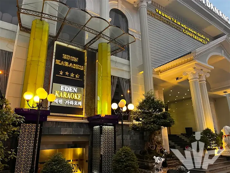 다낭 에덴 가라오케 입구